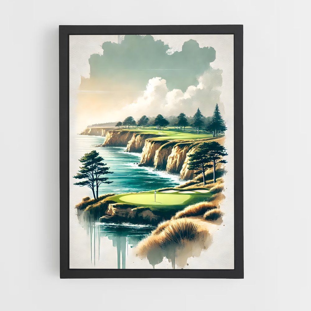 Poster Fairway to Paradise – affiche Golf (vue 2)
